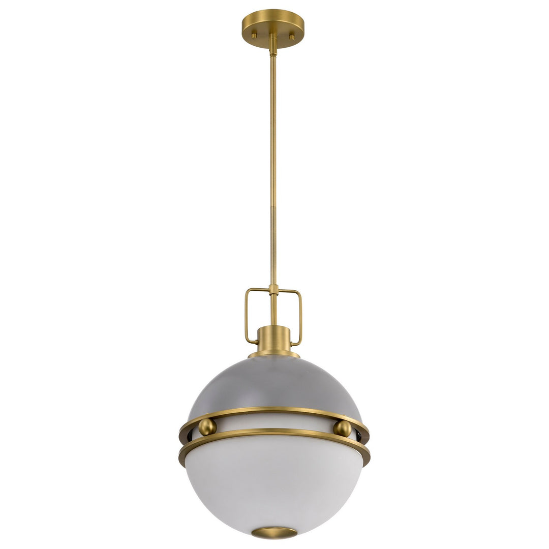 Nuvo Everton 60-7877 Pendant Light - Matte Gray