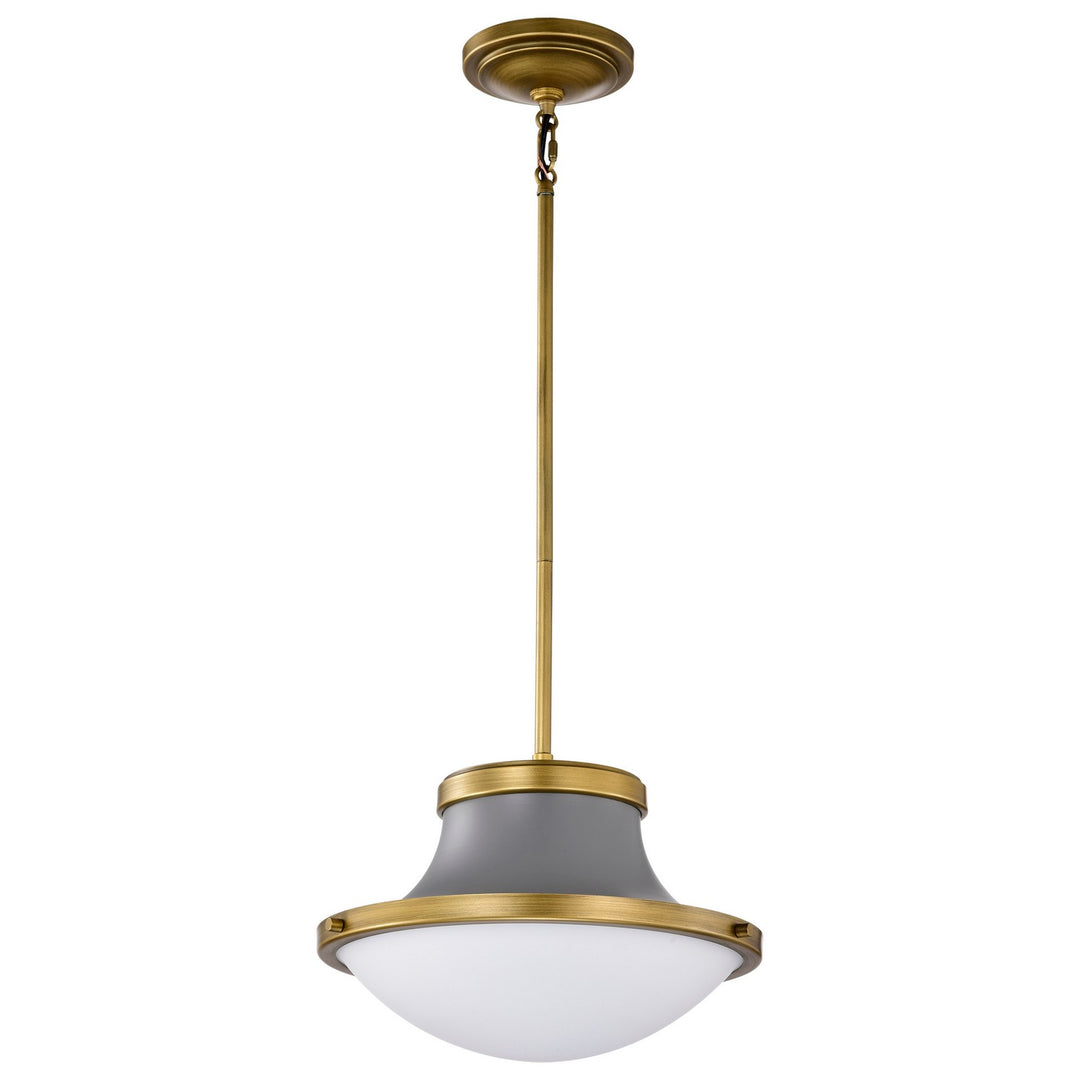 Nuvo Lafayette 60-7917 Pendant Light - Matte Gray