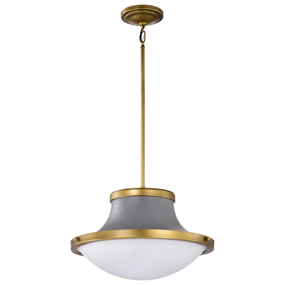 Nuvo Lafayette 60-7918 Pendant Light - Matte Gray