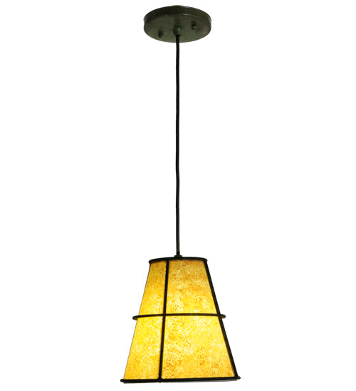 Meyda Tiffany Cilindro 135678 Pendant Light - Weathered Brass, Custom