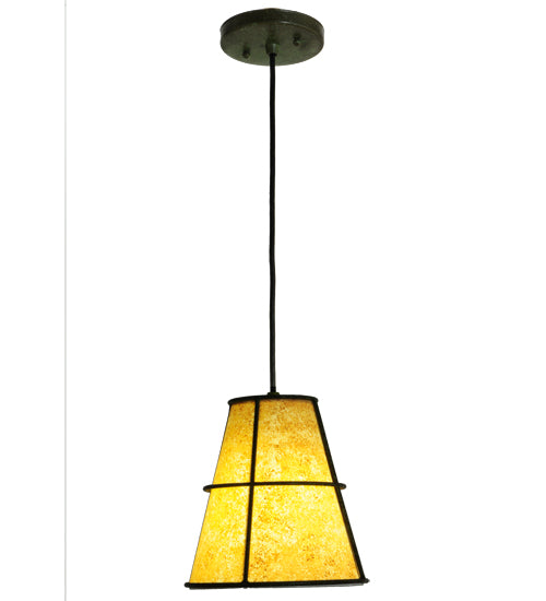Meyda Tiffany Cilindro 135678 Pendant Light - Weathered Brass, Custom