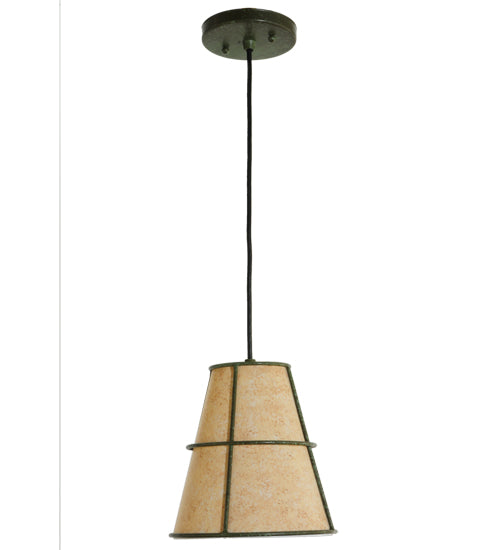 Meyda Tiffany Cilindro 135678 Pendant Light - Weathered Brass, Custom