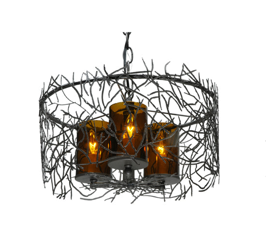 Meyda Tiffany Twigs 135707 Chandelier Light - Timeless Bronze