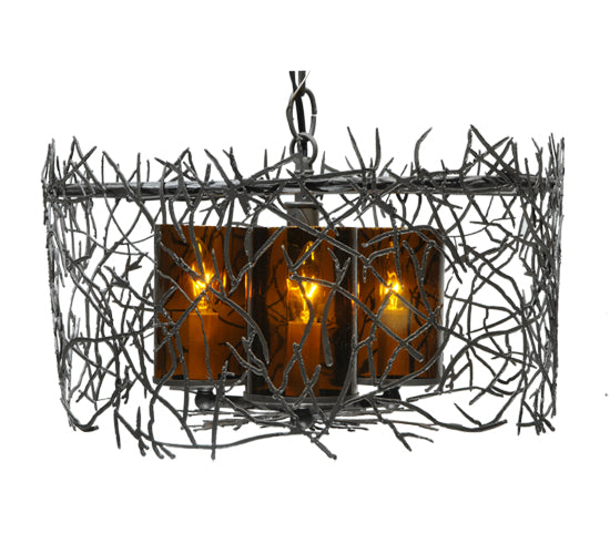 Meyda Tiffany Twigs 135707 Chandelier Light - Timeless Bronze