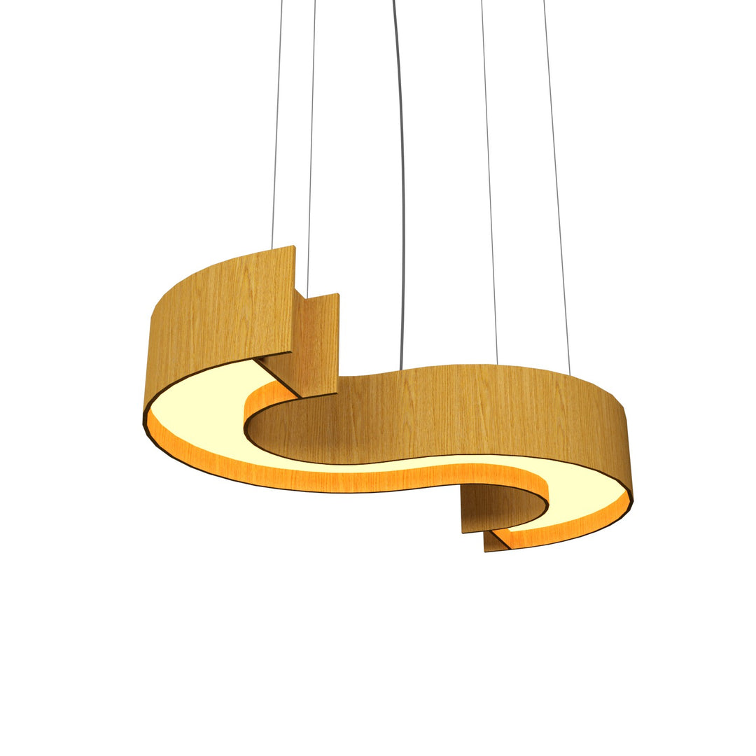 Accord Organic 1062LED.43 Pendant Light - Cathedral Freijo