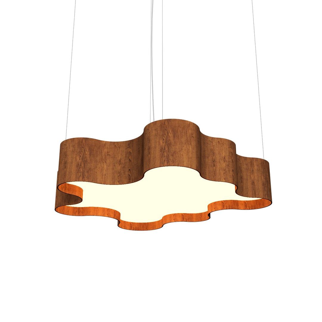 Accord Organic 1200LED.06 Pendant Light - Imbuia