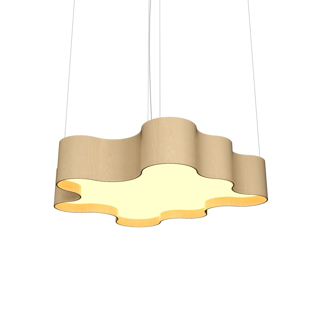 Accord Organic 1200LED.34 Pendant Light - Maple