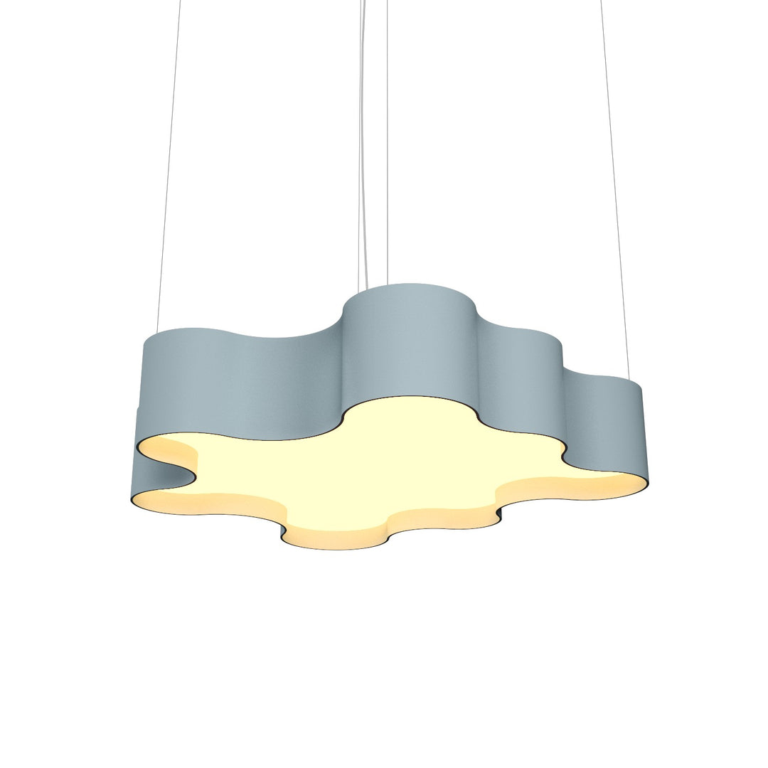 Accord Organic 1200LED.40 Pendant Light - Satin Blue