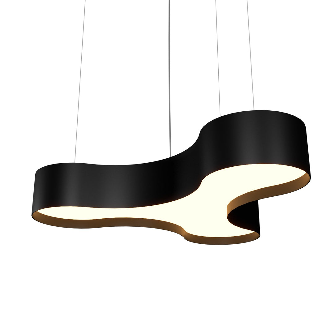 Accord Organic 1222LED.02 Pendant Light - Matta Black