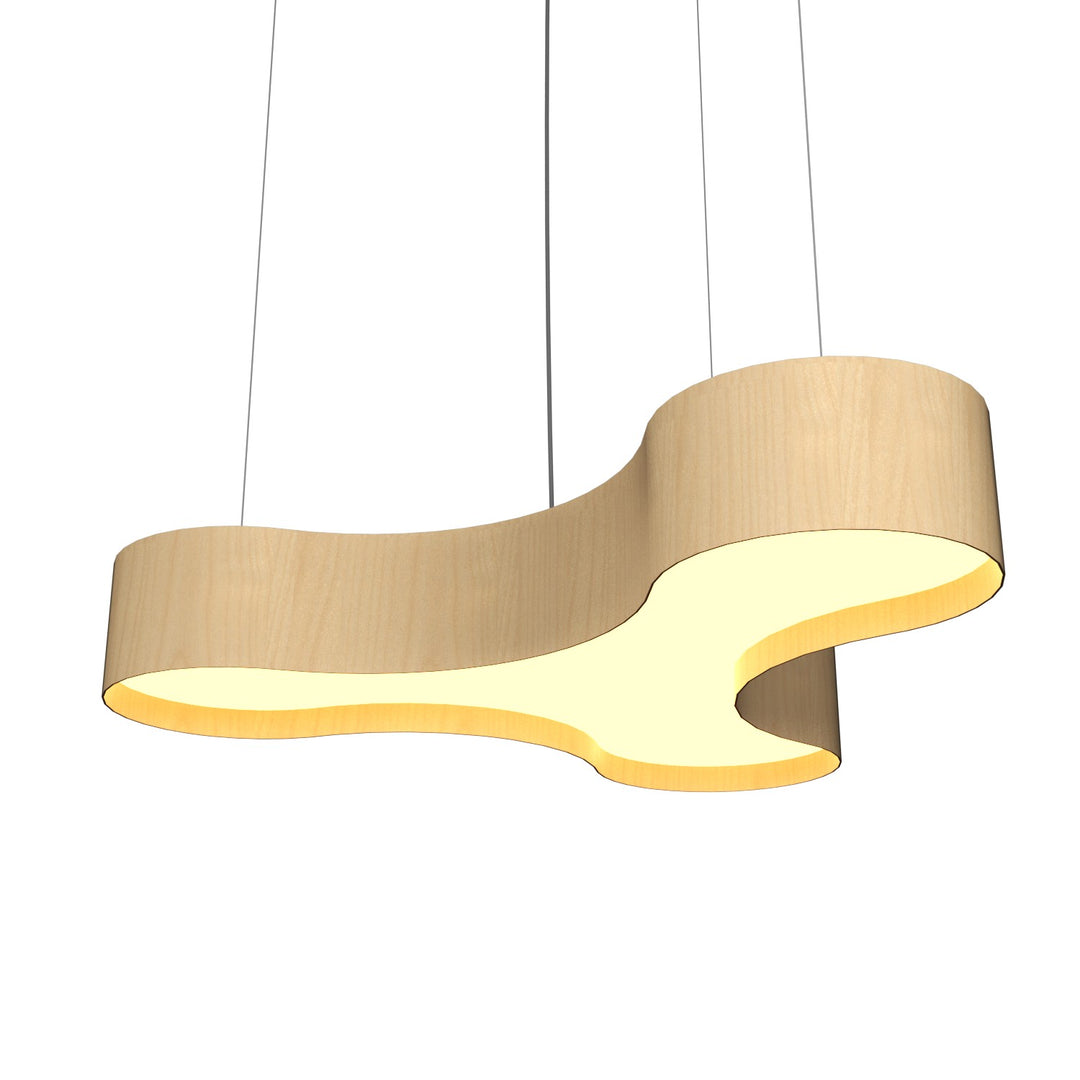 Accord Organic 1222LED.34 Pendant Light - Maple