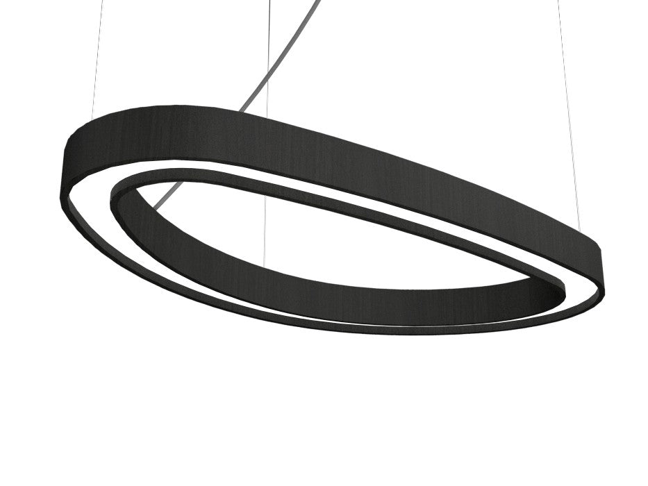 Accord Organic 1329LED.44 Pendant Light - Charcoal