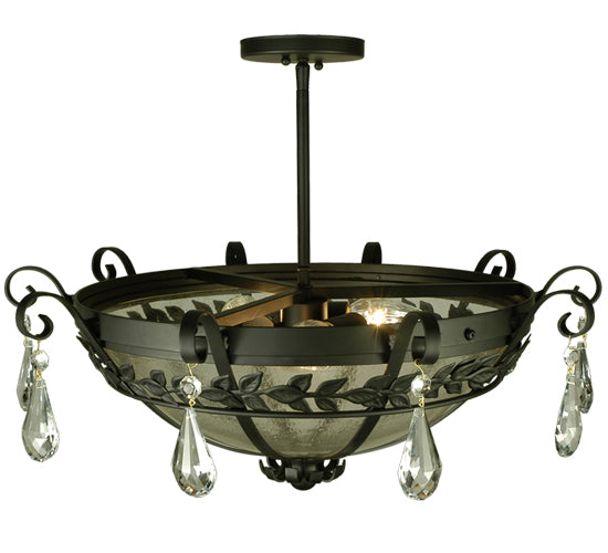 Meyda Tiffany Florentine 135848 Ceiling Light - Mahogany Bronze