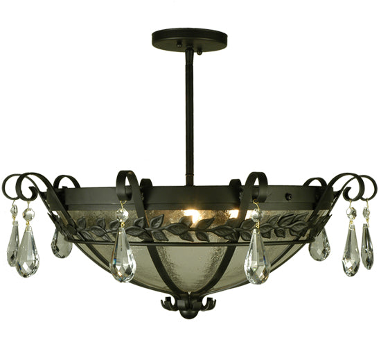 Meyda Tiffany Florentine 135848 Ceiling Light - Mahogany Bronze