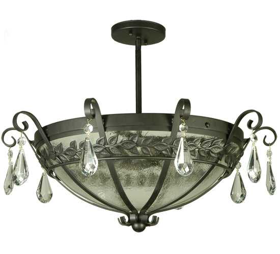 Meyda Tiffany Florentine 135848 Ceiling Light - Mahogany Bronze