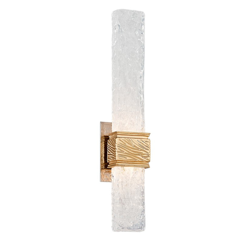 Corbett Freeze 253-12-GL Wall Sconce Light - Gold Leaf