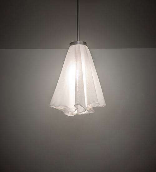 Meyda Tiffany Drapery 135904 Pendant Light - Polished Nickel