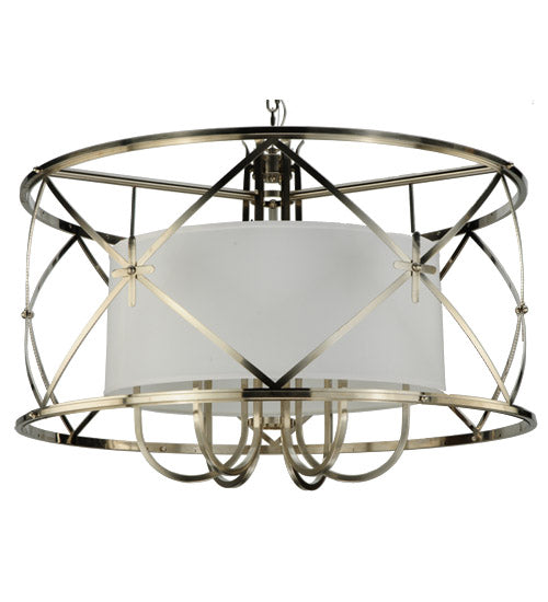 Meyda Tiffany Penelope 135929 Chandelier Light - Brushed Nickel