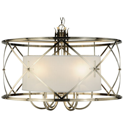 Meyda Tiffany Penelope 135929 Chandelier Light - Brushed Nickel