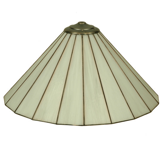 Meyda Tiffany Lighting 135955 Duncan Shade Lamp Shade White