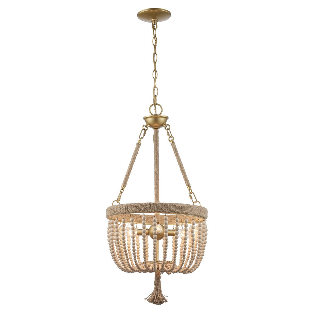 Trans Globe Imports Taylan 11603 AG Chandelier Light - Antique Gold