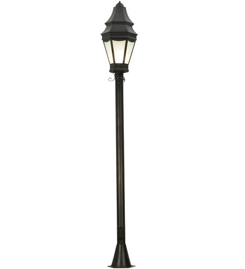 Meyda Tiffany Lighting 135978 Statesboro Two Light Outdoor Street Lamp Outdoor Bronze / Dark