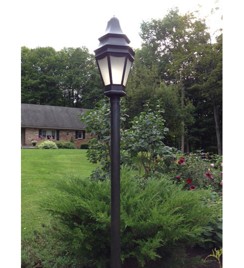 Meyda Tiffany Lighting 135978 Statesboro Two Light Outdoor Street Lamp Outdoor Bronze / Dark