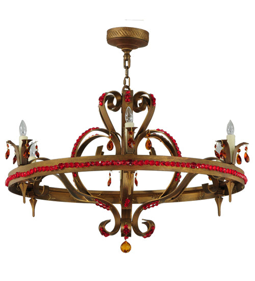 Meyda Tiffany Grosetto 135985 Chandelier Light -