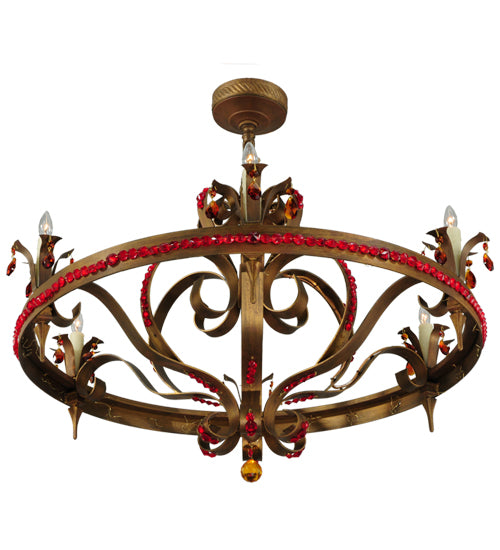 Meyda Tiffany Grosetto 135985 Chandelier Light -