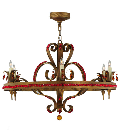 Meyda Tiffany Grosetto 135985 Chandelier Light -