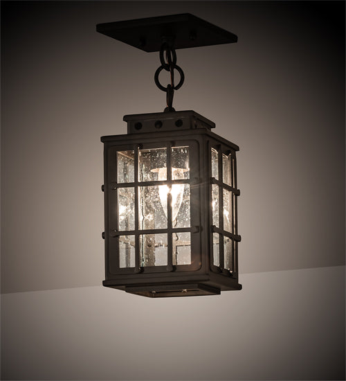 Meyda Tiffany Lighting 136040 Pontrefract One Light Pendant Outdoor Bronze / Dark