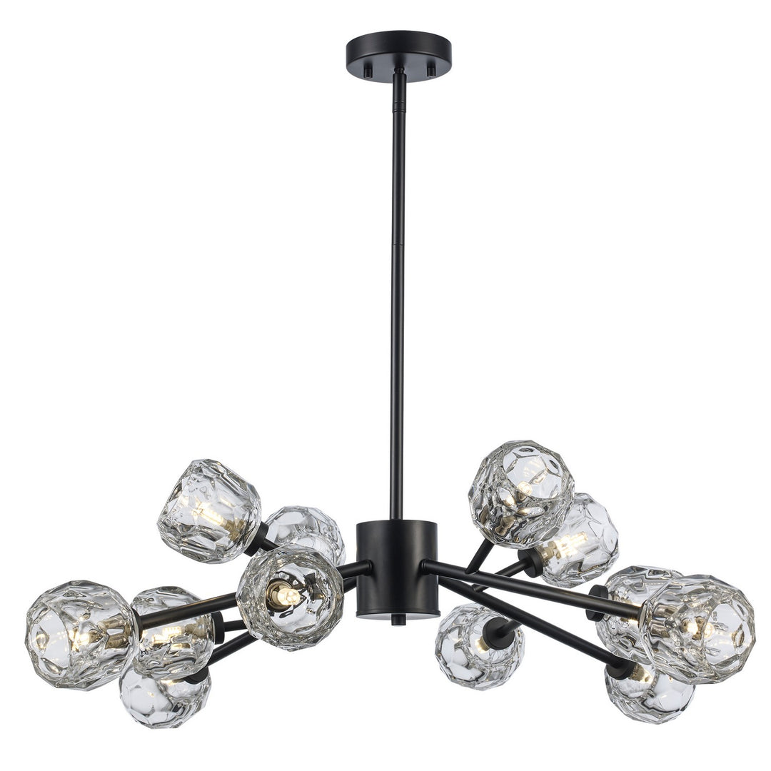 Trans Globe Imports Sequoia 11669 BK Chandelier Light - Black