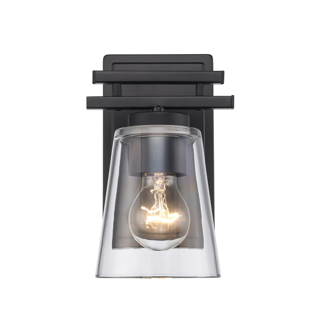 Trans Globe Imports Iris 22491 BK Wall Light - Black