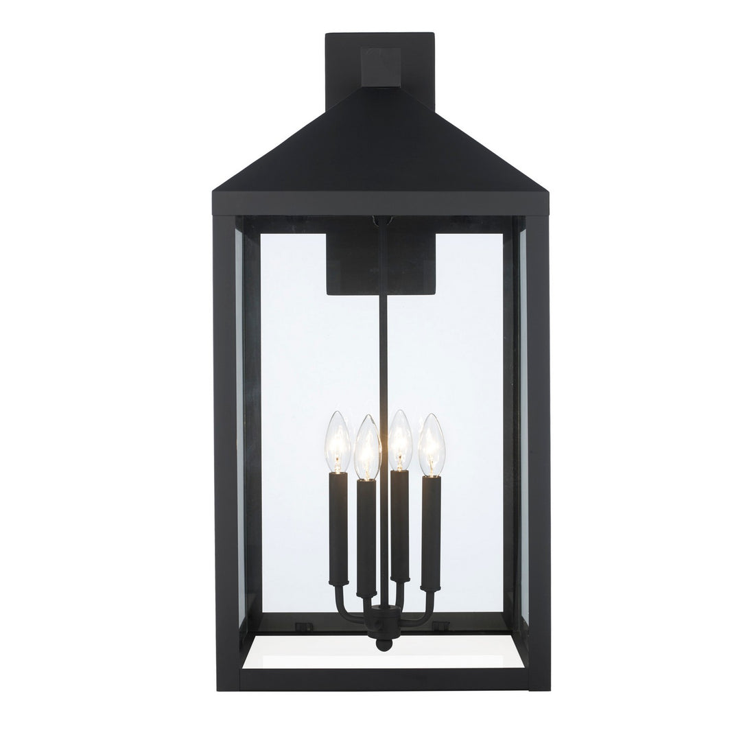 Trans Globe Imports 51534 BK Tempest Four Light Outdoor Wall Mount Outdoor Black