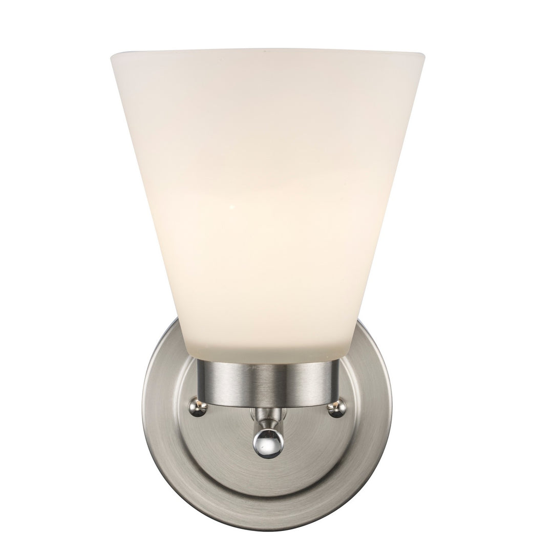 Trans Globe Imports Fifer 71801 BN Wall Light - Brushed Nickel