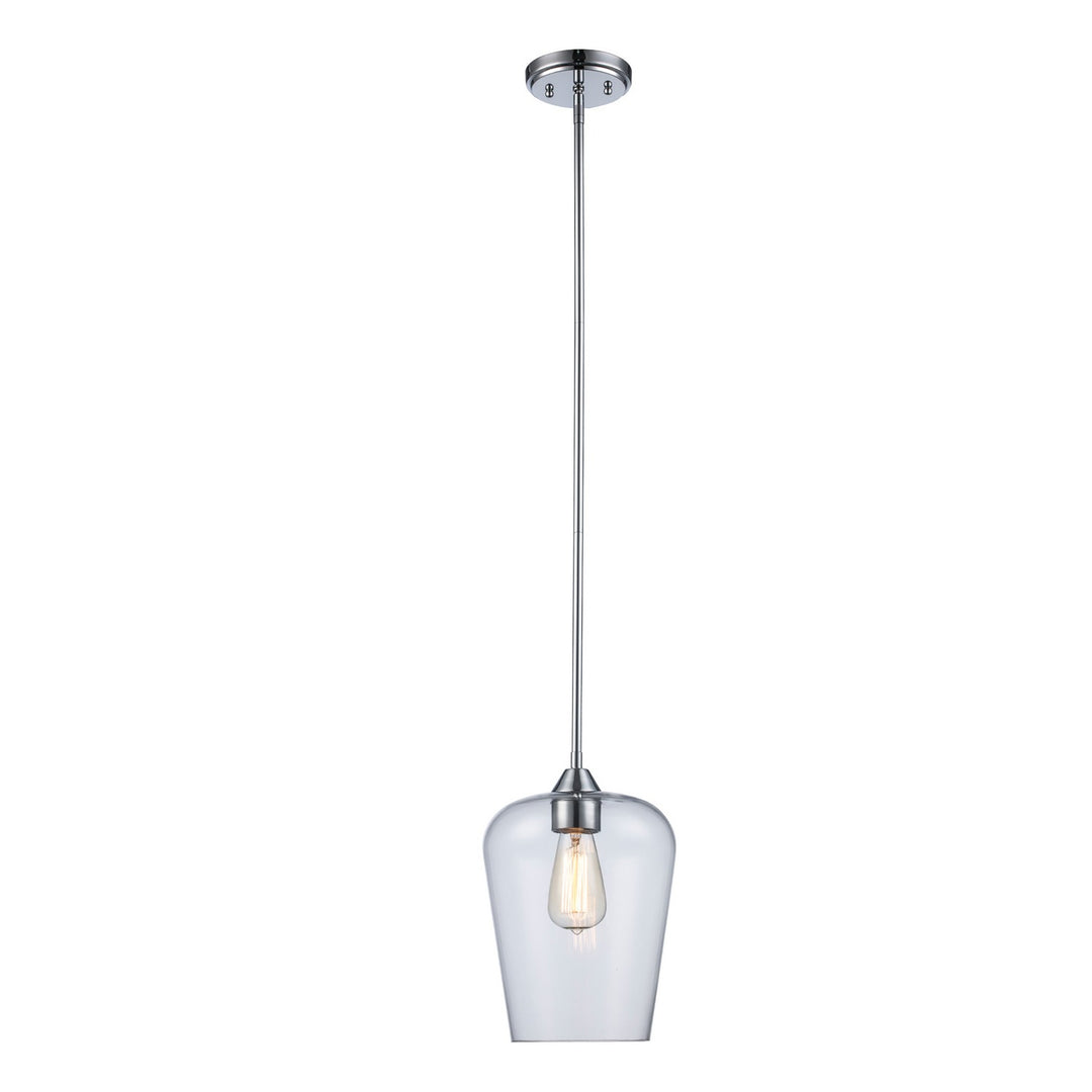 Trans Globe Imports Kieran 71830 PC Pendant Light - Polished Chrome