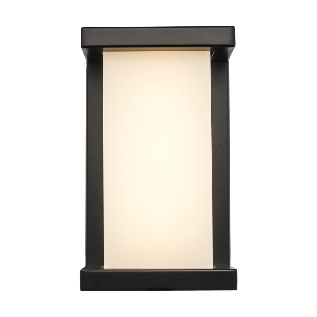 Trans Globe Imports LED-51490 BK Fairbank Led Outdoor Wall Mount Outdoor Black