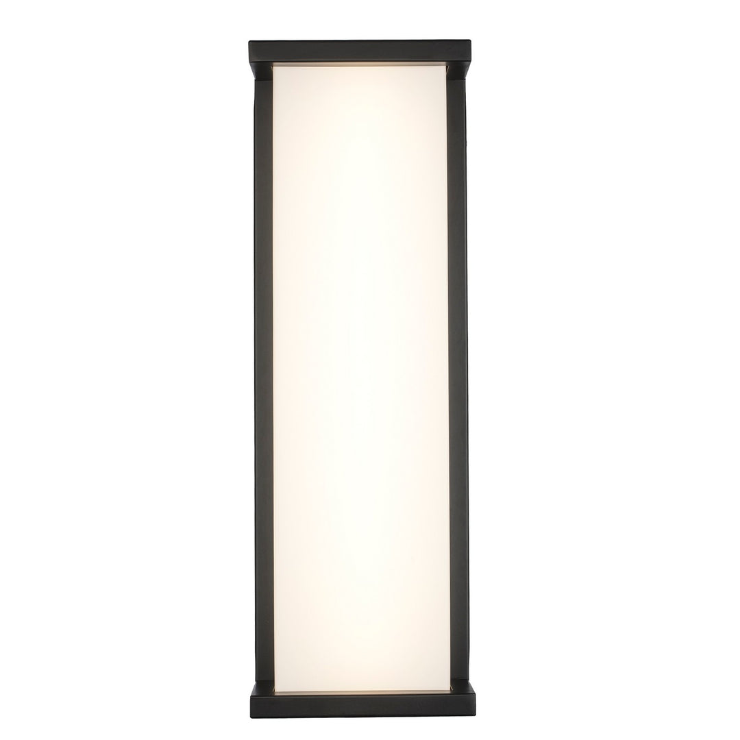 Trans Globe Imports LED-51491 BK Fairbank Led Outdoor Wall Mount Outdoor Black