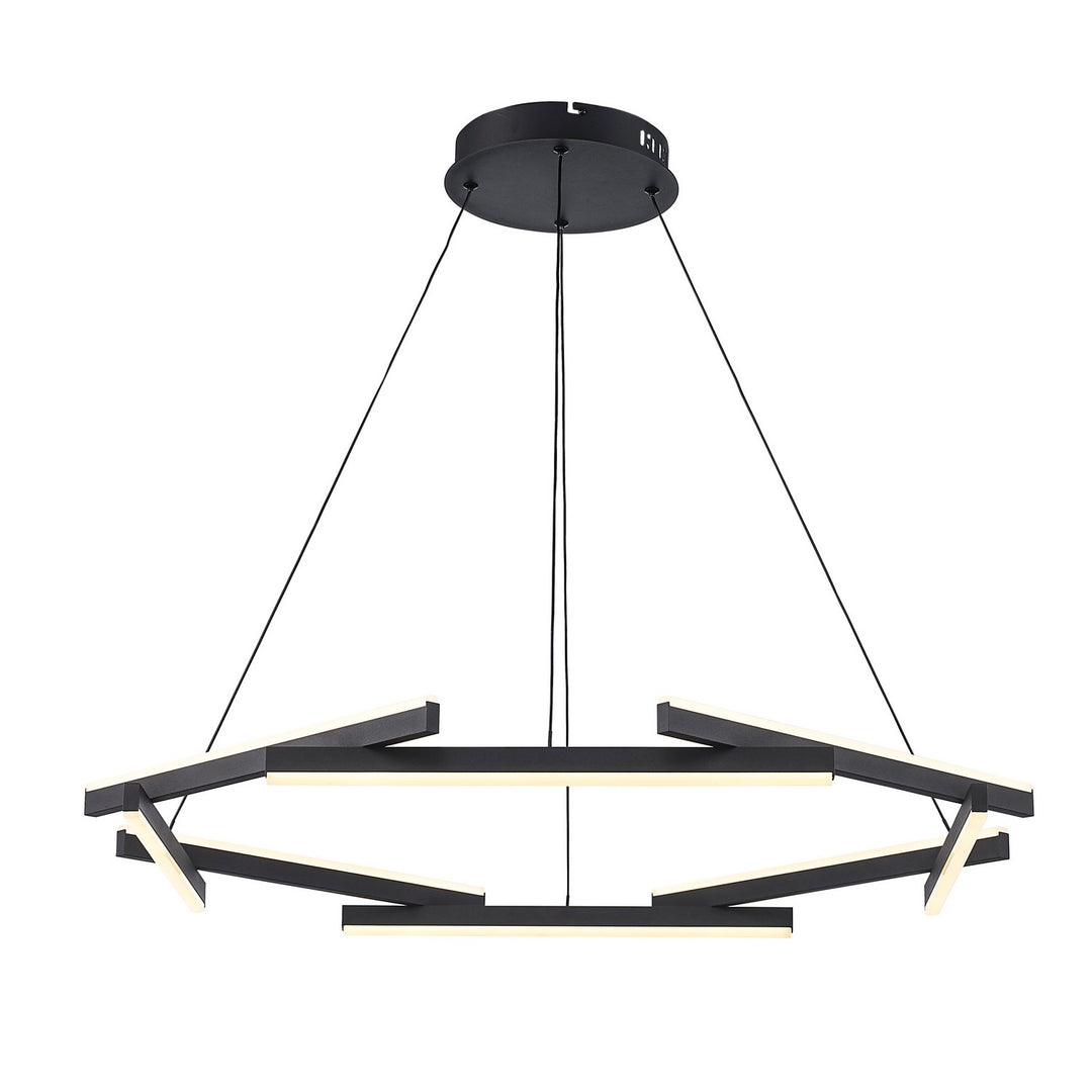 Trans Globe Imports Celestia MDN-1566 BK Chandelier Light - Black