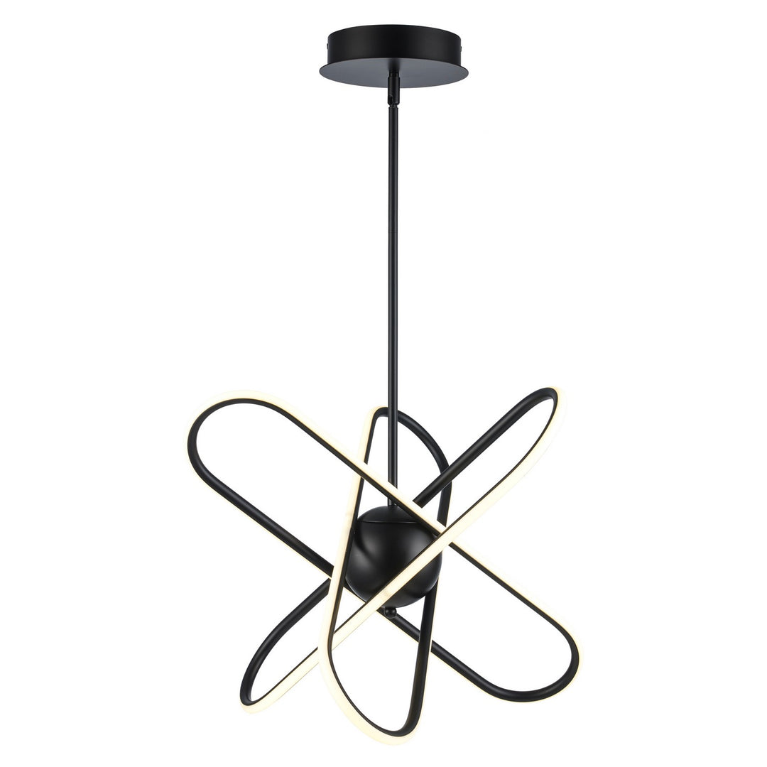 Trans Globe Imports Nightingale MDN-1586 BK Chandelier Light - Black