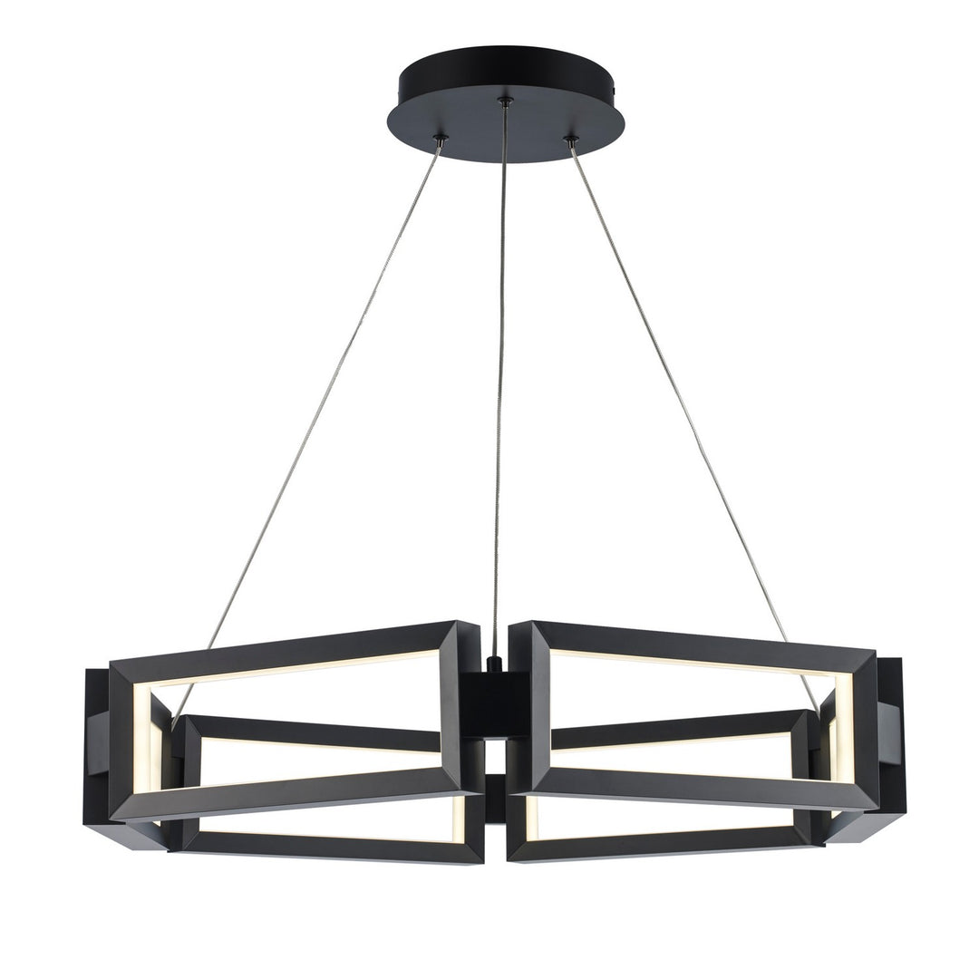 Trans Globe Imports Mythos MDN-1589 BK Chandelier Light - Black