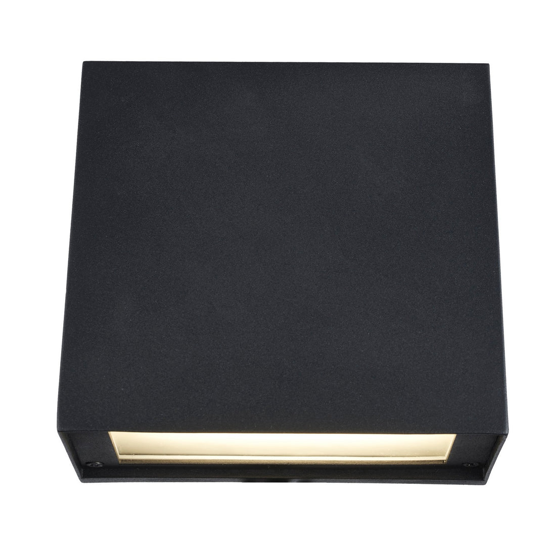 Trans Globe Imports LED-51560 BK Ares Led Outdoor Wall Mount Outdoor Black