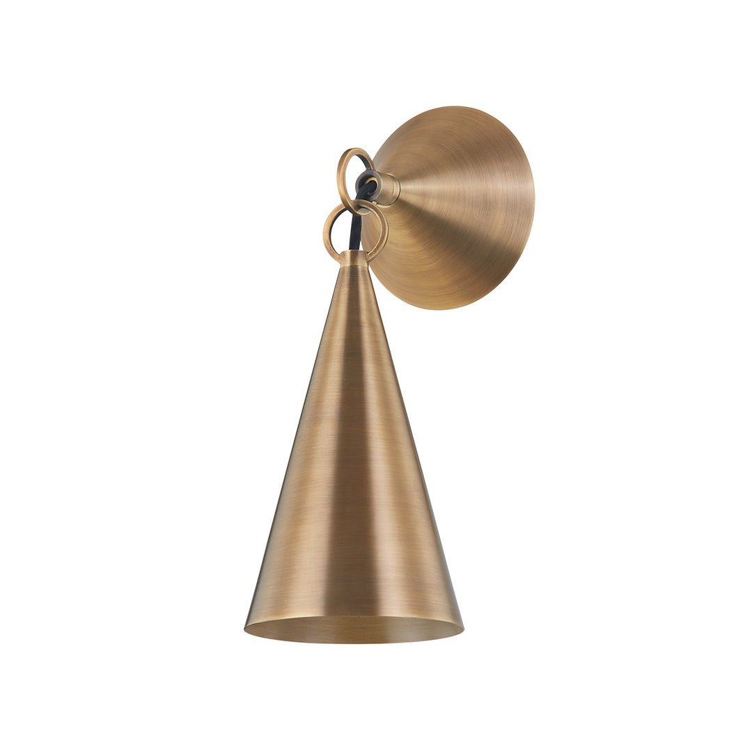 Troy Midvale B1912-PBR Wall Sconce Light - Patina Brass
