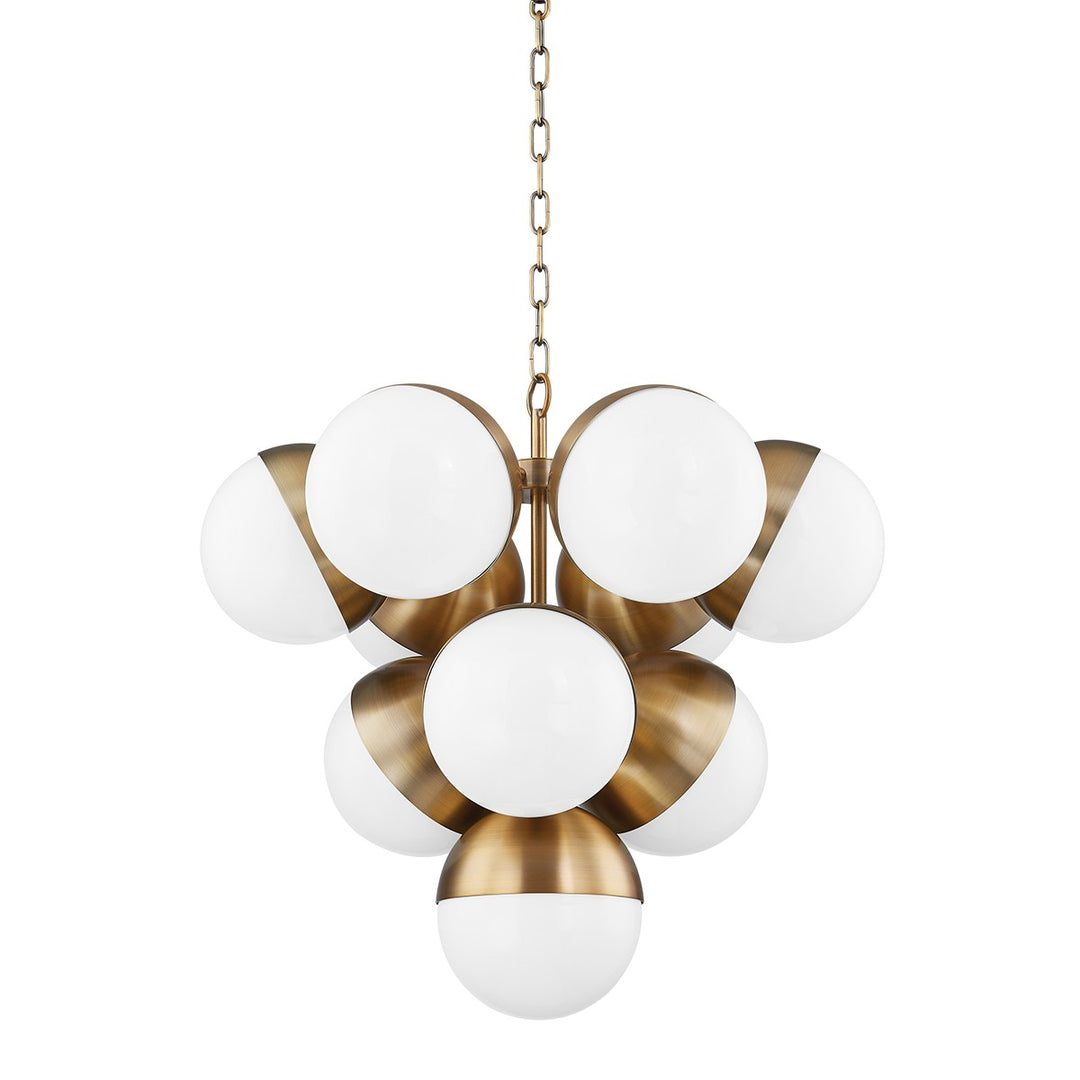 Troy Cupertino F1526-PBR Chandelier Light - Patina Brass