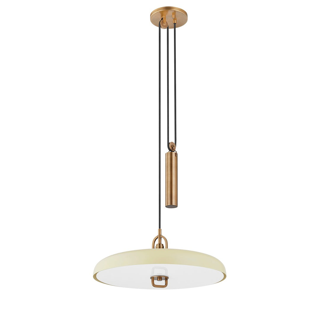 Troy Plummet F1618-PBR/SSD Pendant Light - Patina Brass