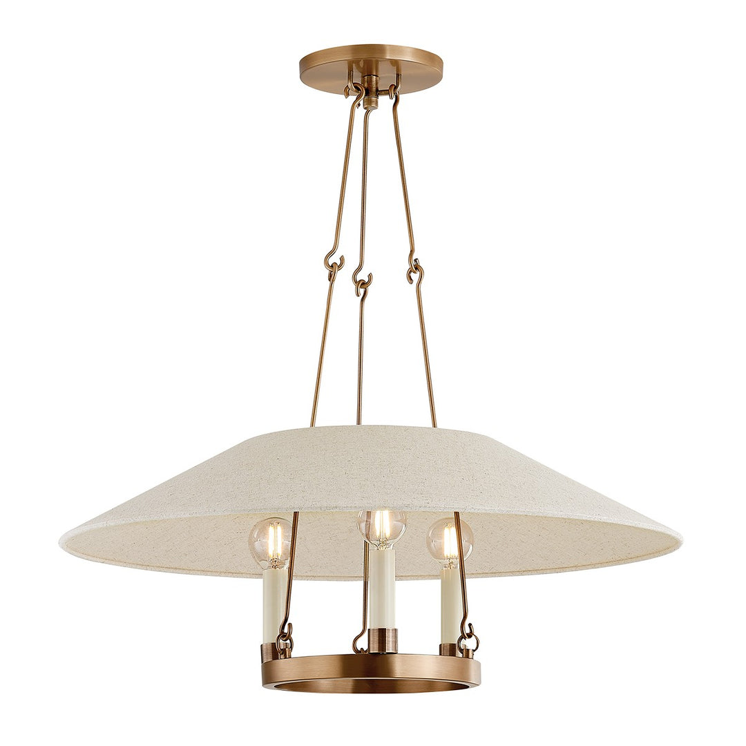 Troy Archive F1625-PBR Chandelier Light - Patina Brass