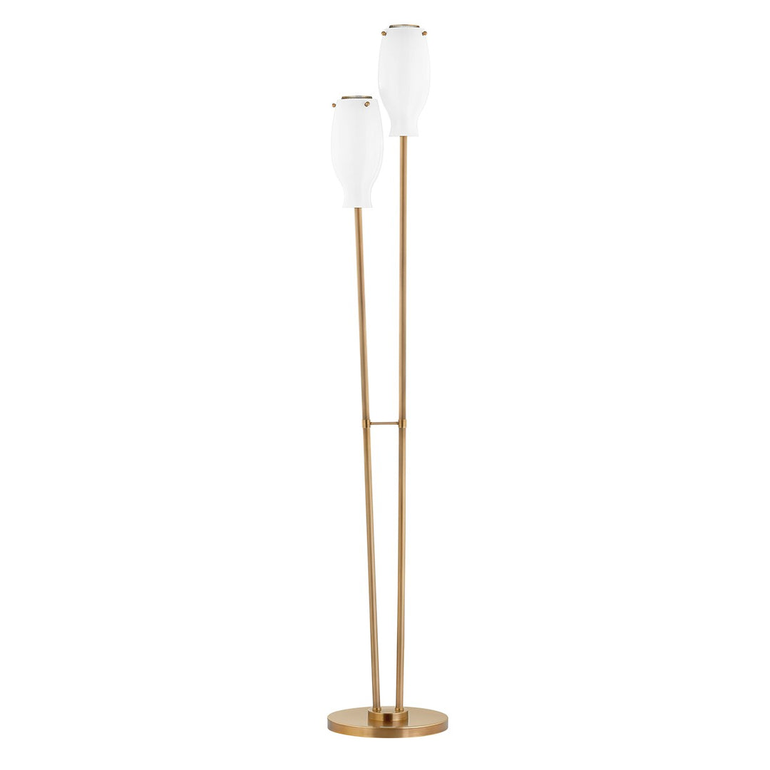 Troy Lighting PFL1668-PBR Modern Geyser Lamp Patina Brass