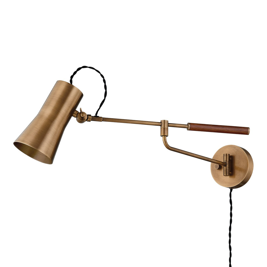 Troy Lighting PTL1308-PBR  Novel Lamp Patina Brass