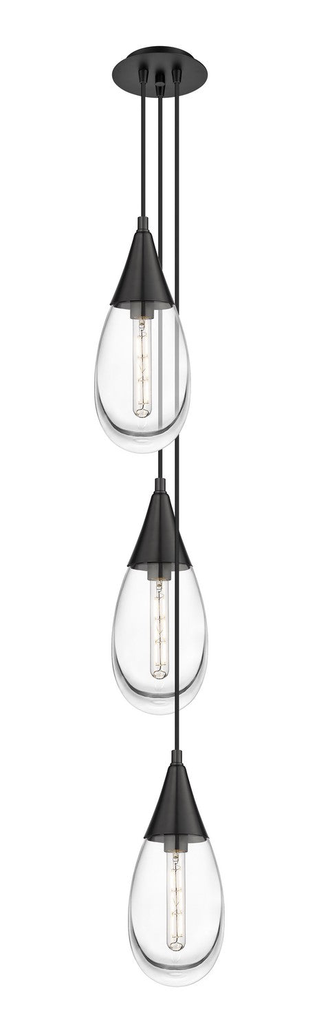 Innovations Downtown Urban 103-450-1P-BK-G450-6CL Pendant Light - Matte Black