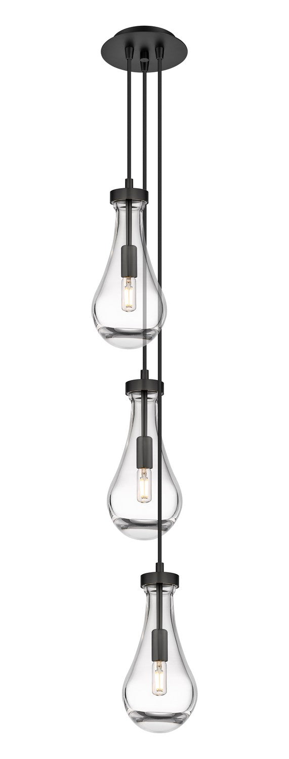 Innovations Downtown Urban 103-451-1P-BK-G451-5CL Pendant Light - Matte Black