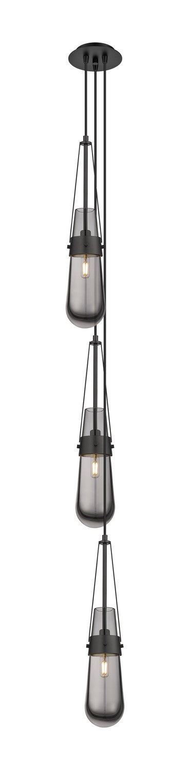 Innovations Downtown Urban 103-452-1P-BK-G452-4SM Pendant Light - Matte Black